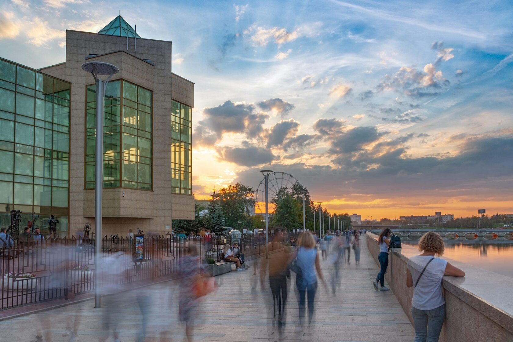 Набережная в челябинске фото