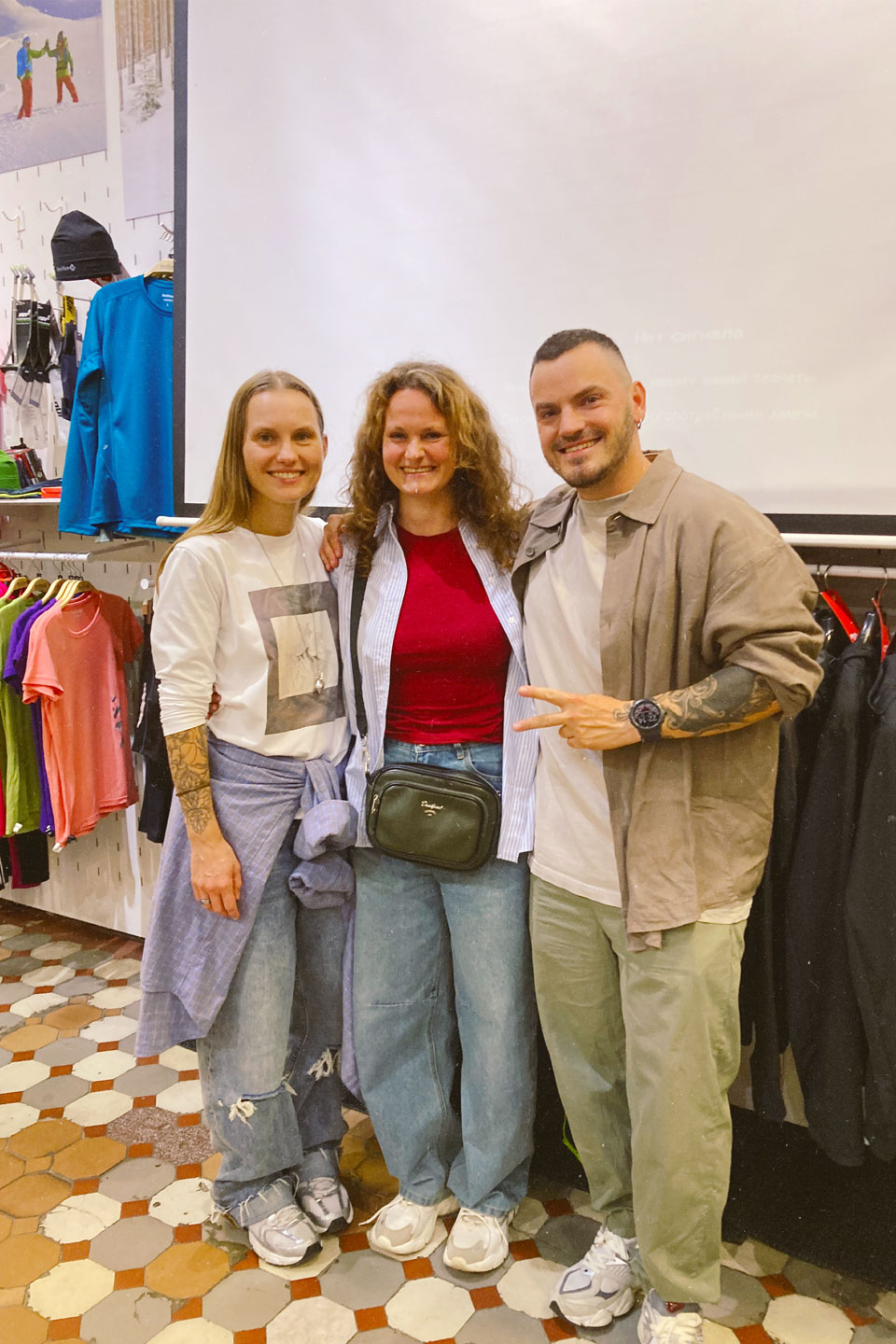 Дарья Борисова, Андрей Борисов, Татьяна Виноградова, лекция про Эверест