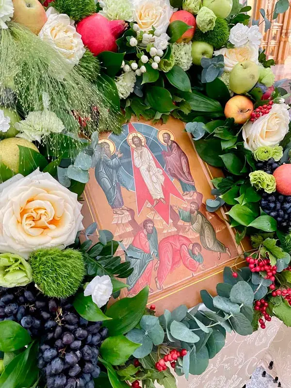 Икона Преображение Господне фото