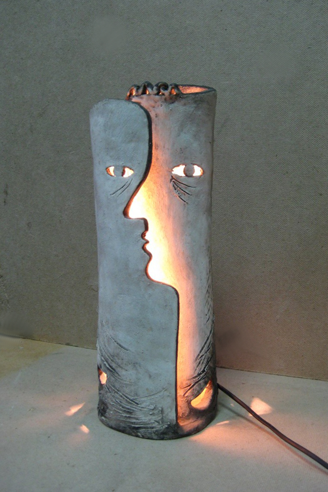 авторская напольная лампа 