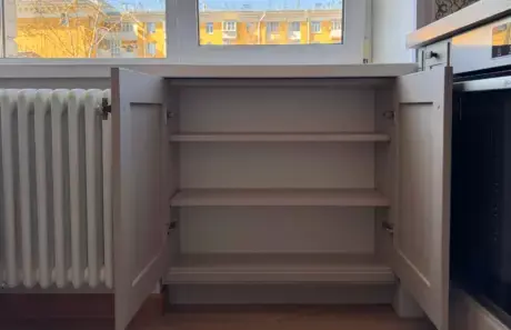 Кухня Фреда в цвете Экрю фото 13