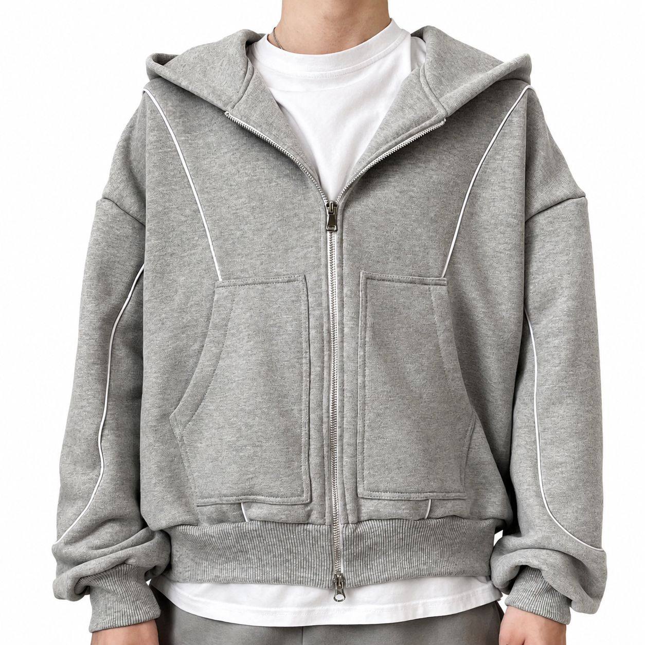 Zip Hoodie — вид спереди