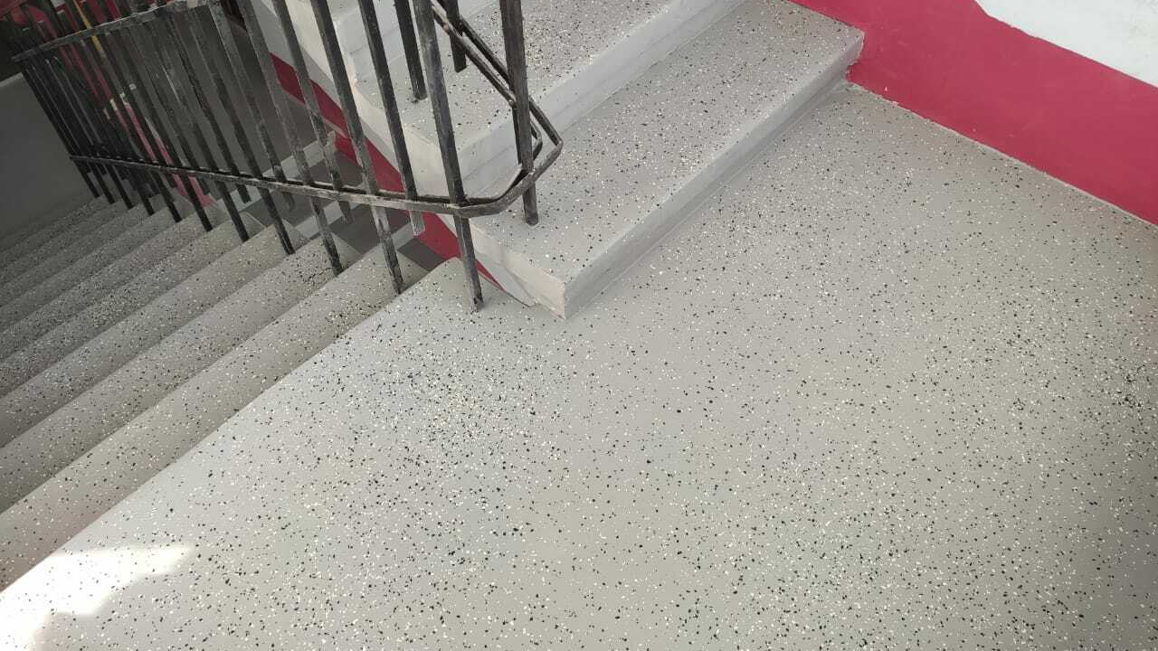Промышленный наливной пол