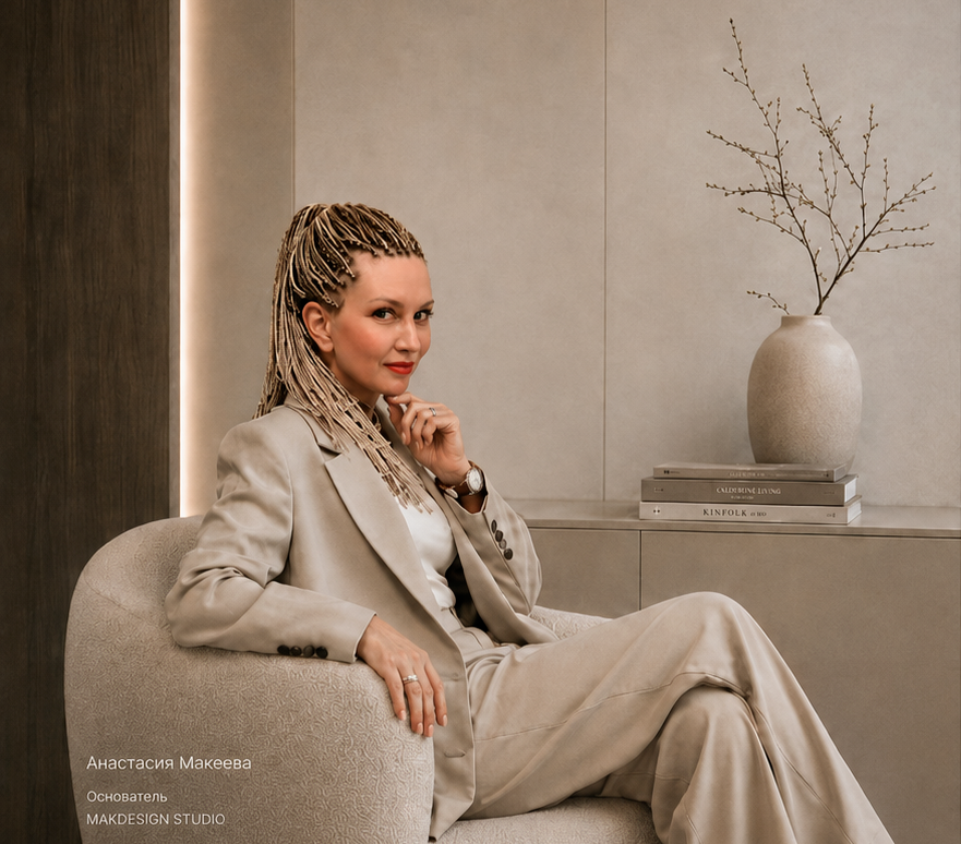 Анастасия Макеева — основатель MAKDESIGN STUDIO
