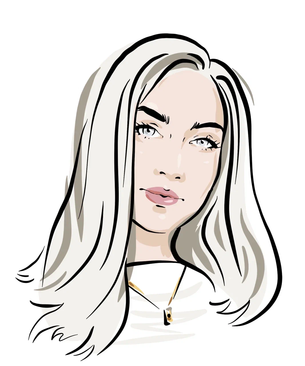 Дижитал-скетчи на графическом планшете