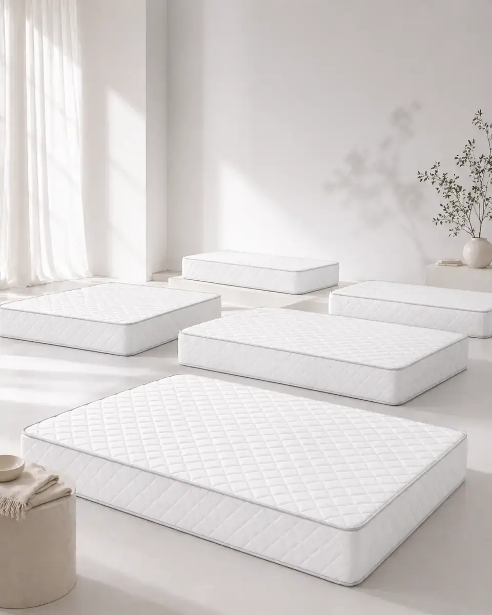 Ассортимент матрасов для подбора размера