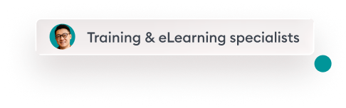 Training &amp; eLearning specialists
