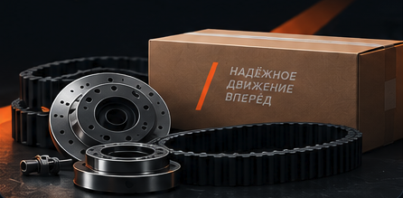 Запчасти: ремни, шестерни, подшипники