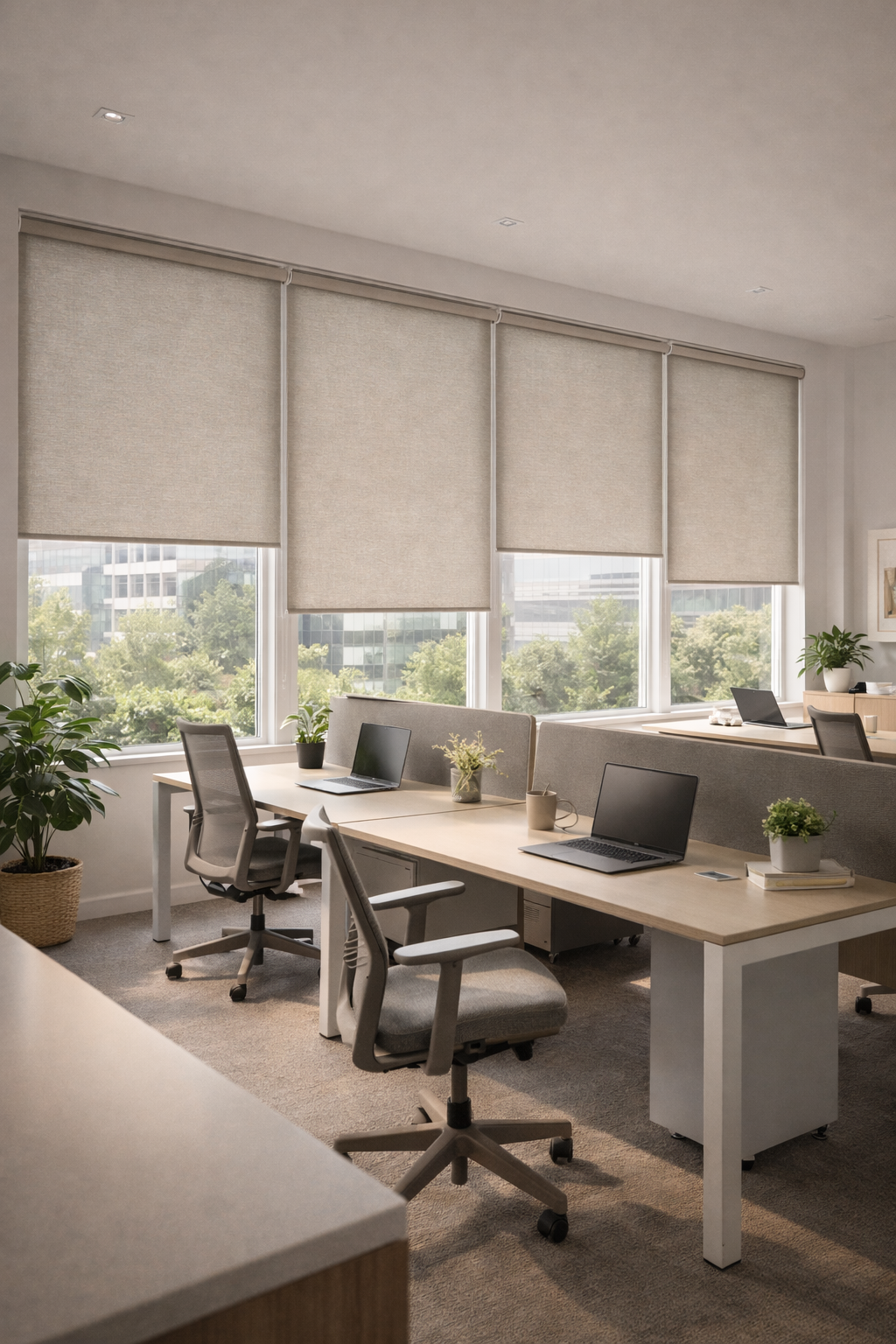 Рулонные шторы и жалюзи