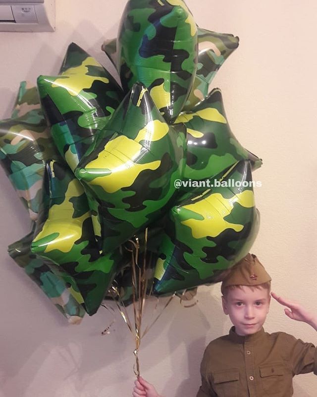 Воздушные шары на 23 февраля в Самаре - оригинальный подарок мужчинам