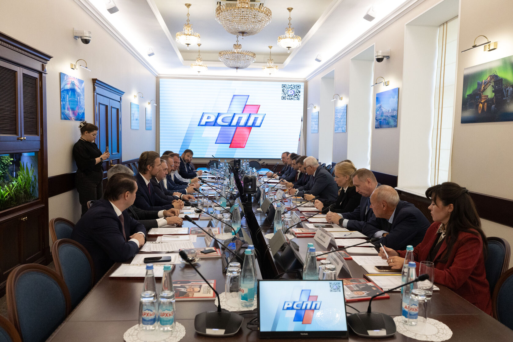Деловой завтрак новых членов РСПП, общий план