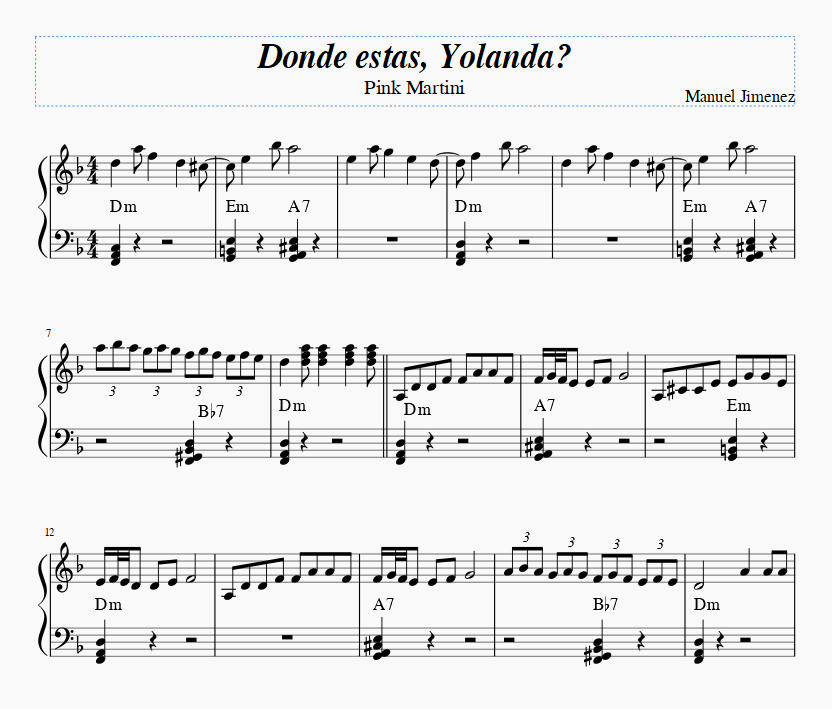 Donde Estas, Yolanda?