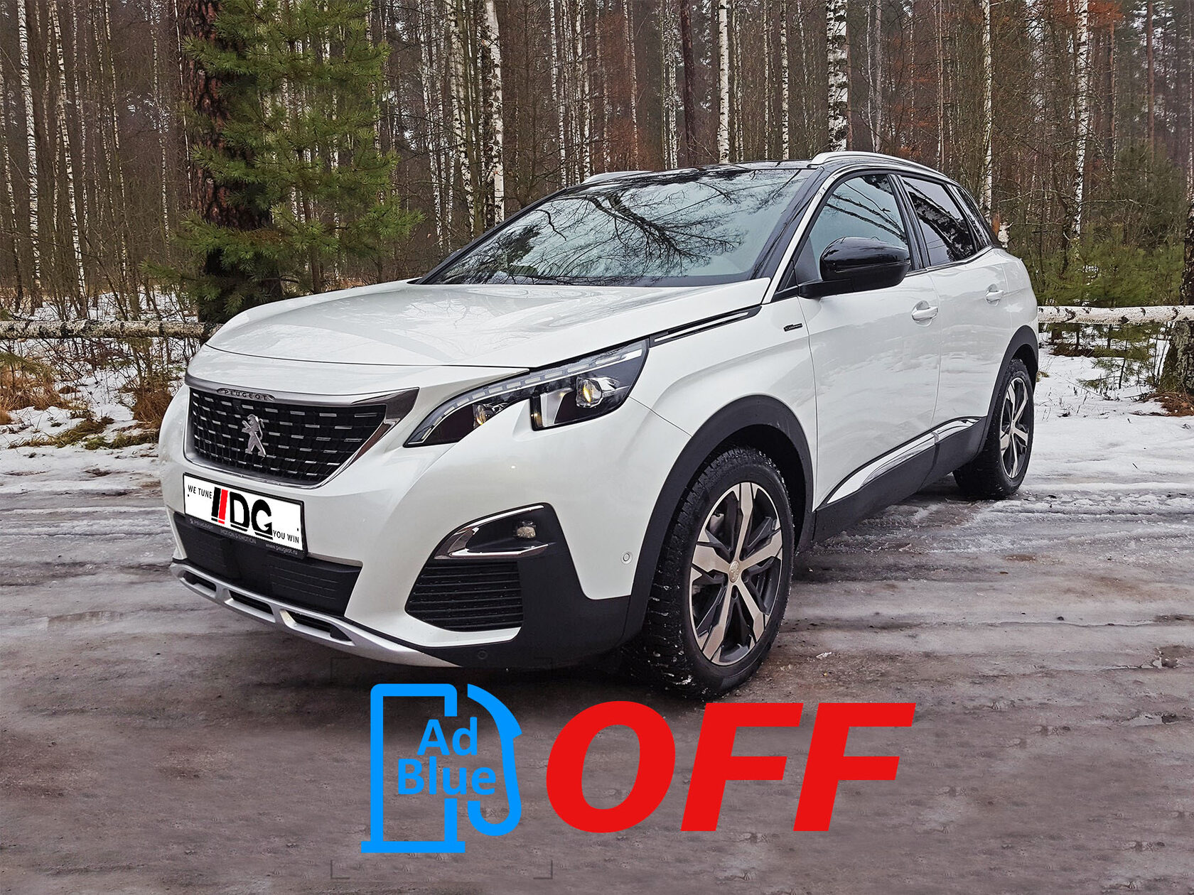 Отключение мочевины AdBlue Peugeot 5008 II 2019 1.5 BlueHdi 130hp