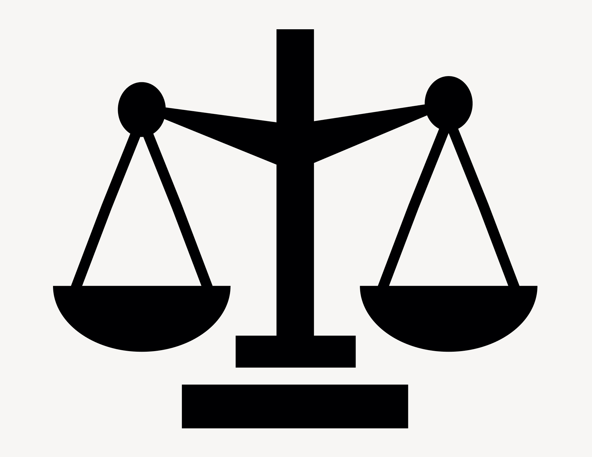 Весы символ правосудия