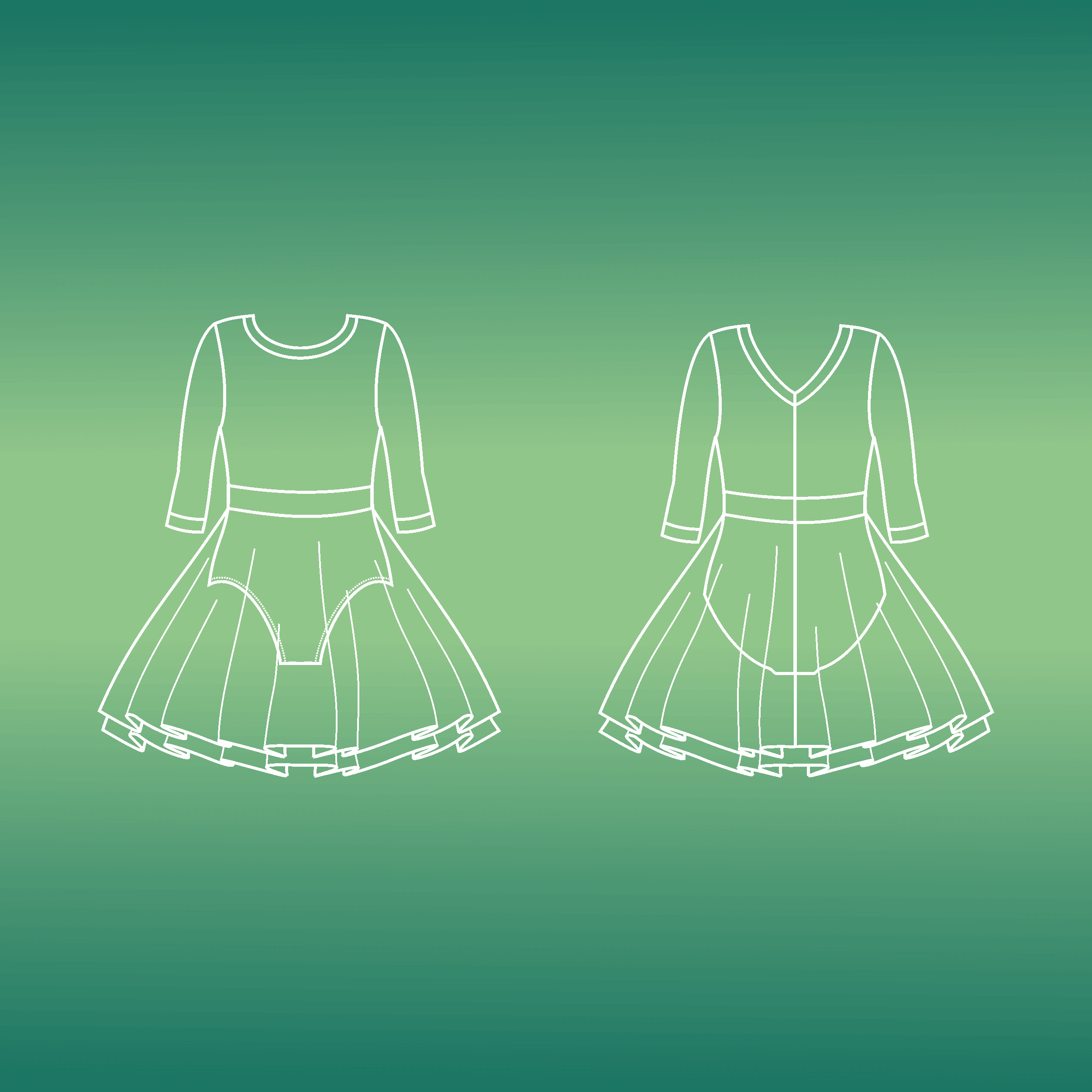 Выкройка рейтинговое платье с юбкой солнце – Mkcostumier-school