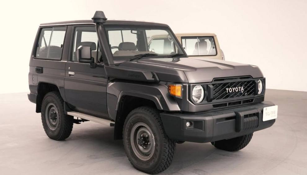 Toyota выложила видео с тремя версиями Land Cruiser 70 SWB