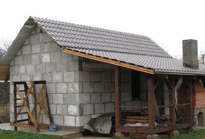 баня из газоблока своими руками пошаговая инструкция