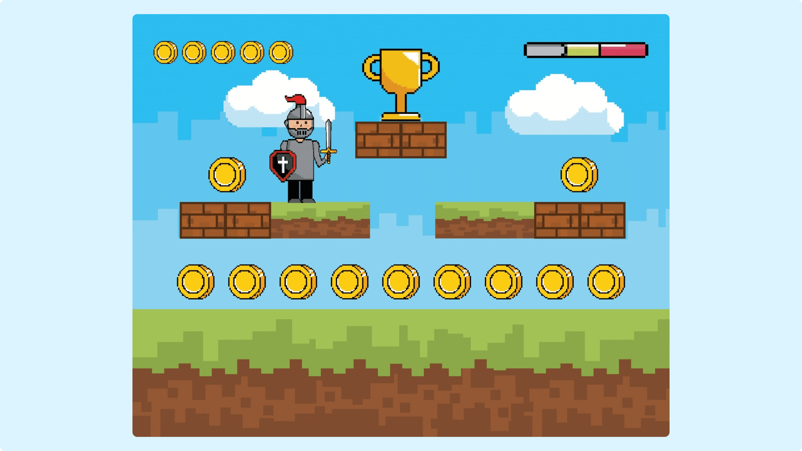Иллюстрация — завершение игры