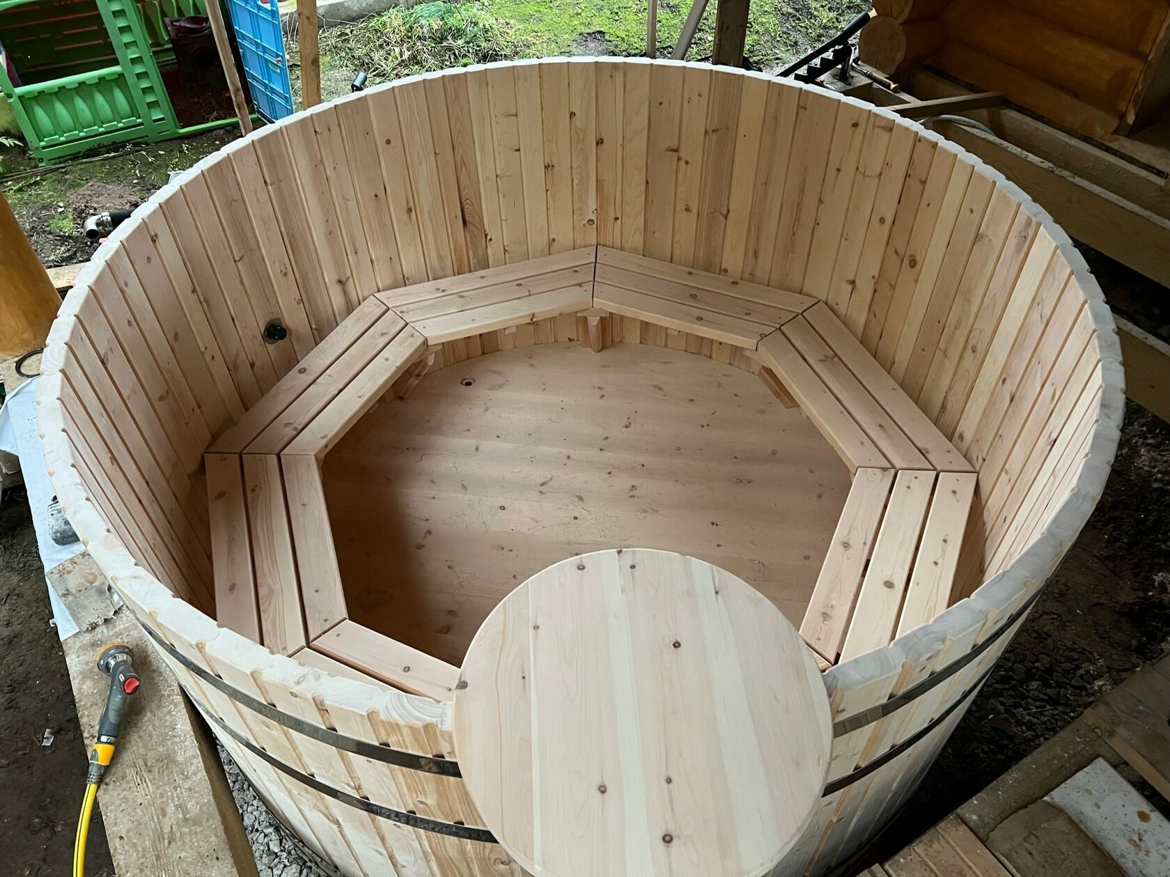 Купель для бани своими руками