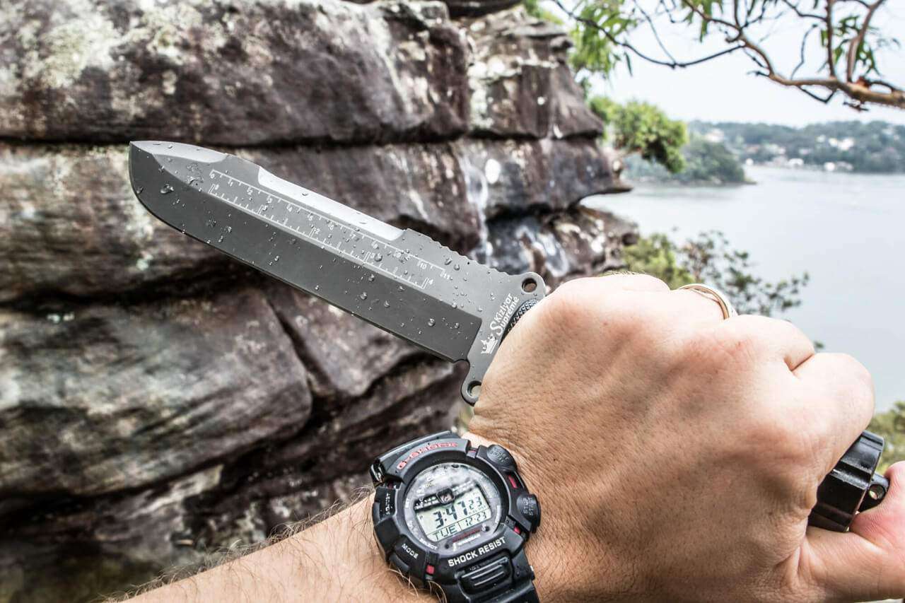 Watch knife. Kizlyar Supreme Survivalist. Часы для выживания. Часы и нож. Часы выживания 7 в 1.