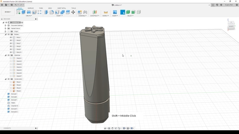 Как вставить картинку в fusion 360