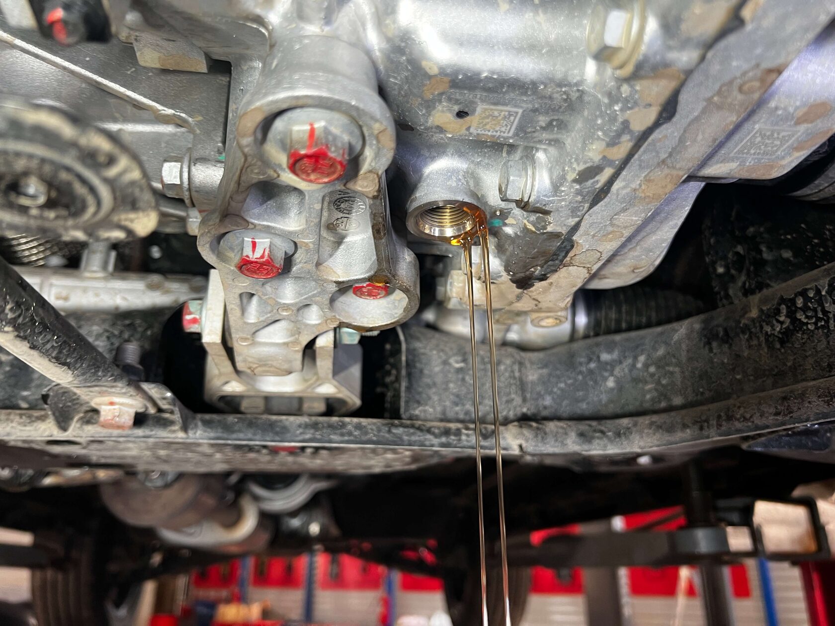 Слив масла из АКПП Jetour