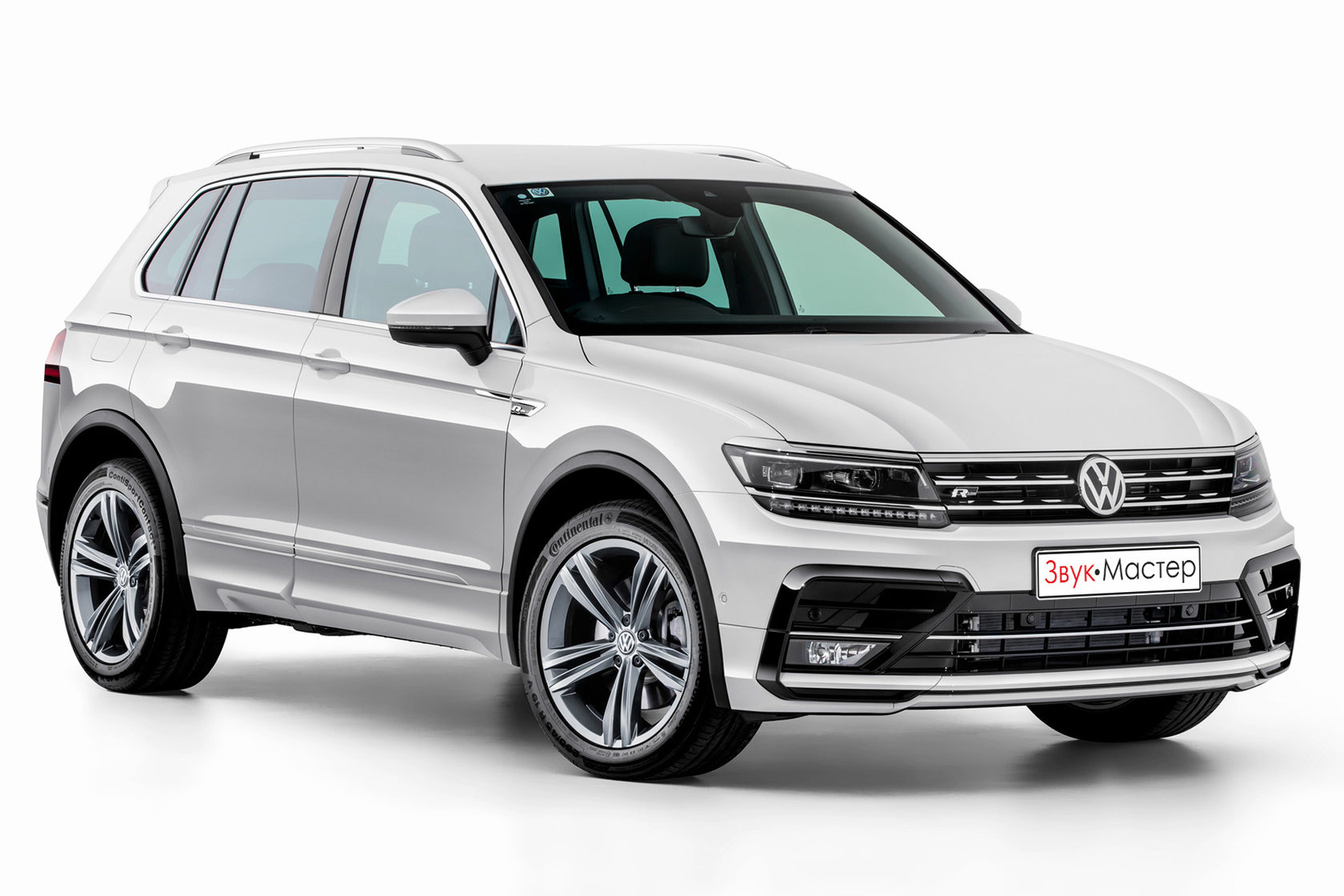 VW Tiguan установка автозвука