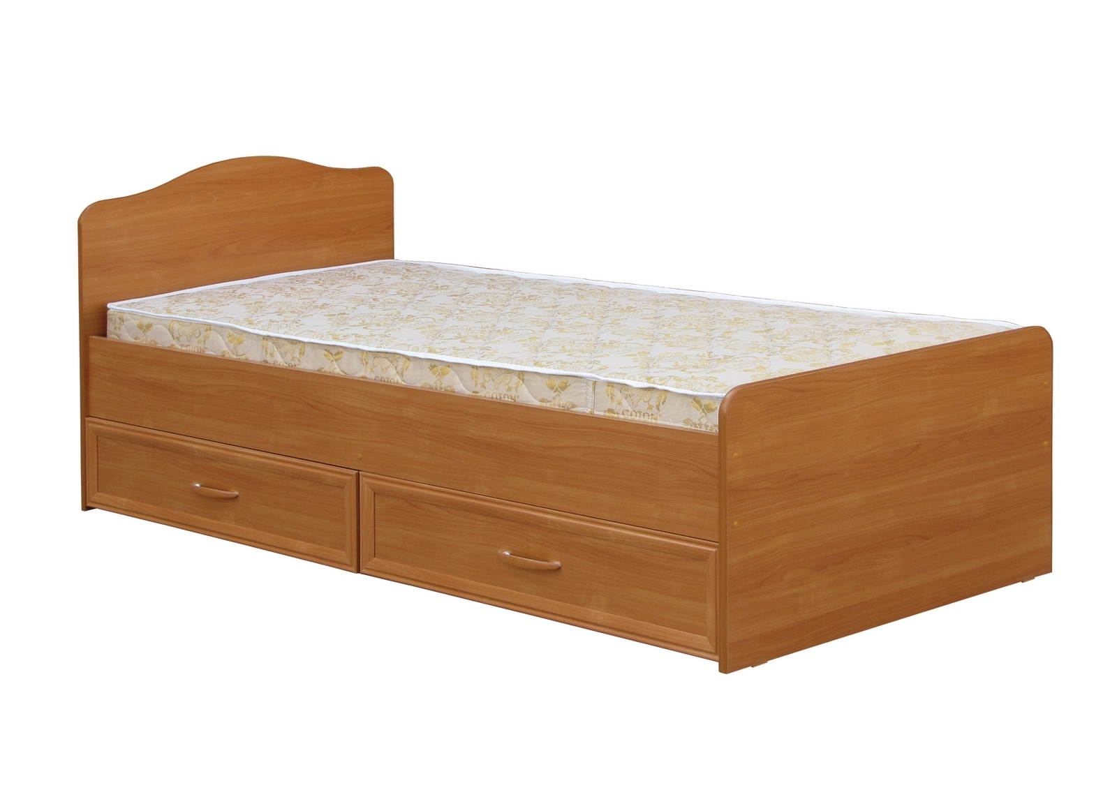 Кровать с ящиками 900x2000 вишня