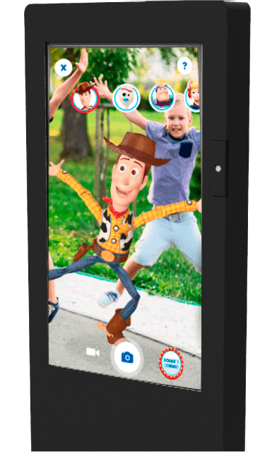 photo booth kotelo lisattyllä todellisuudella