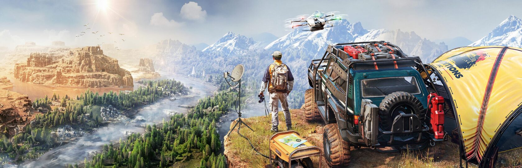 Expeditions: A MudRunner Game key art