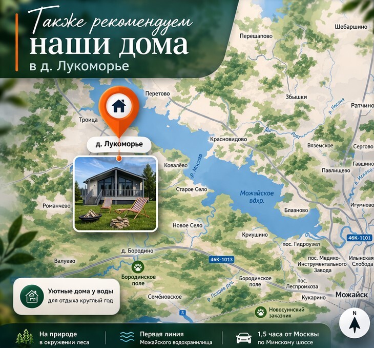 дом на первой береговой линии