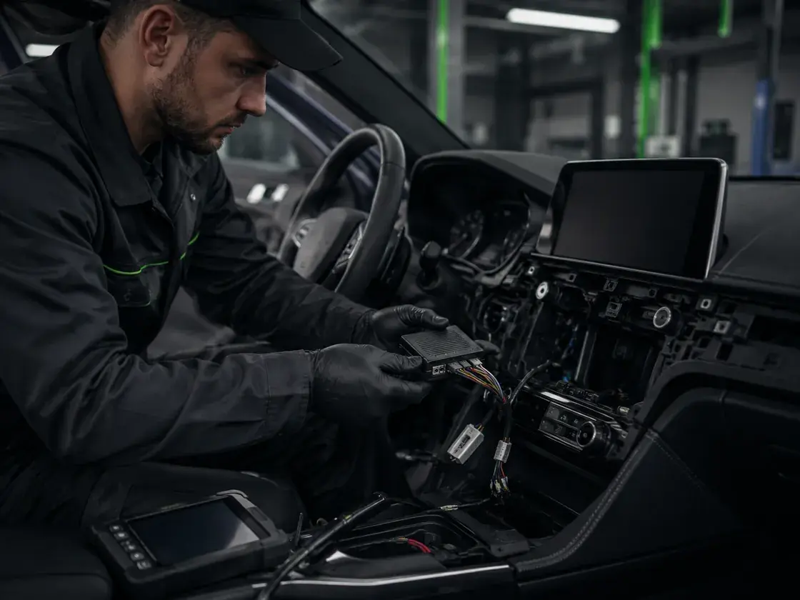 Установка дополнительной охранной системы автомобиля