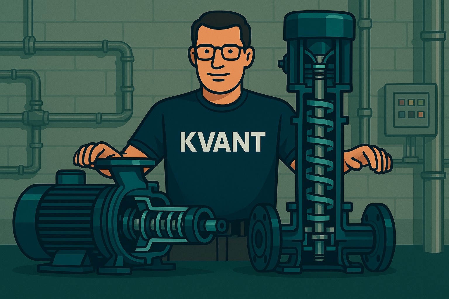 многоступенчатый насос Kvant