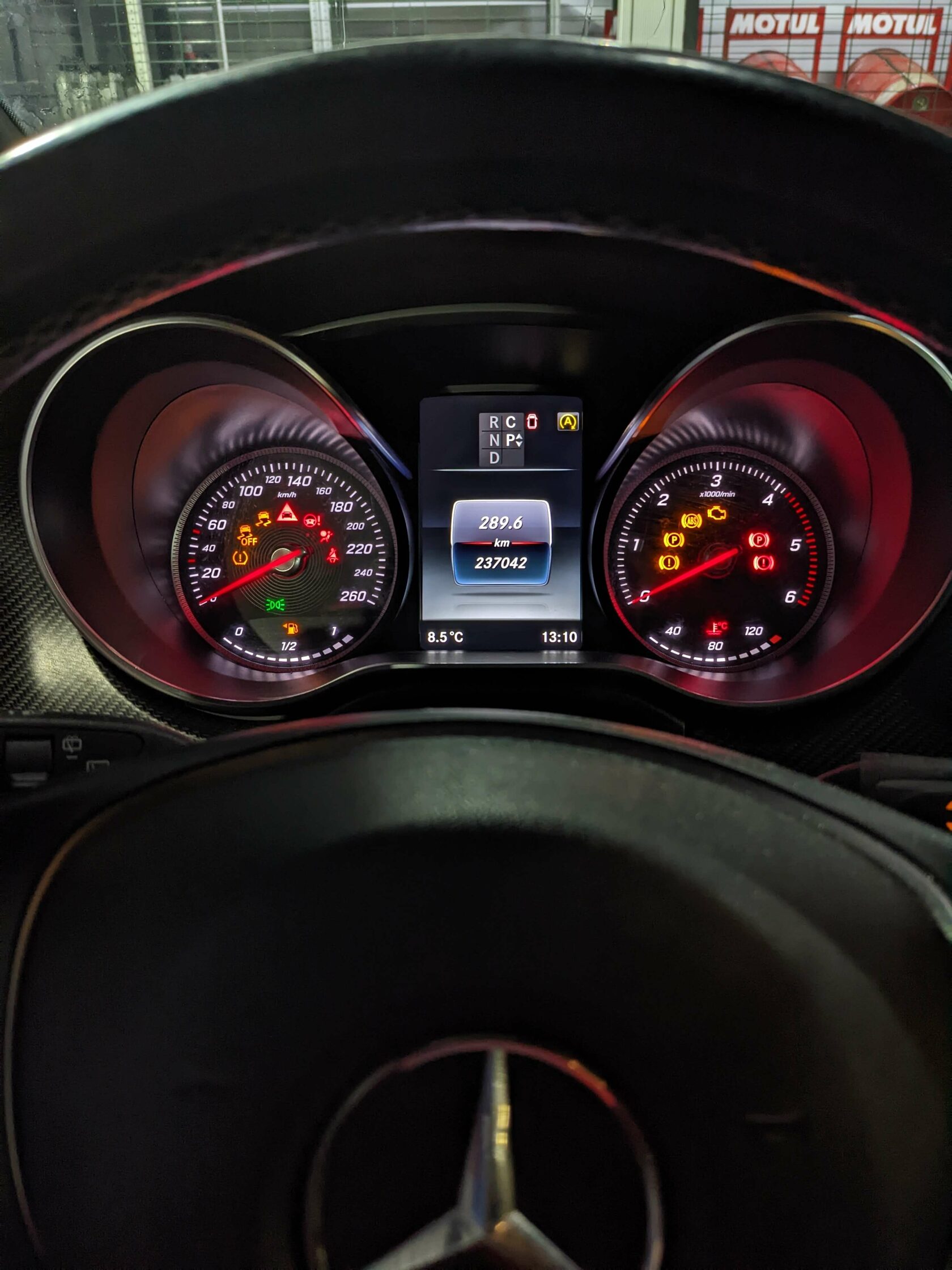 Пробег Mercedes-Benz V-class W447