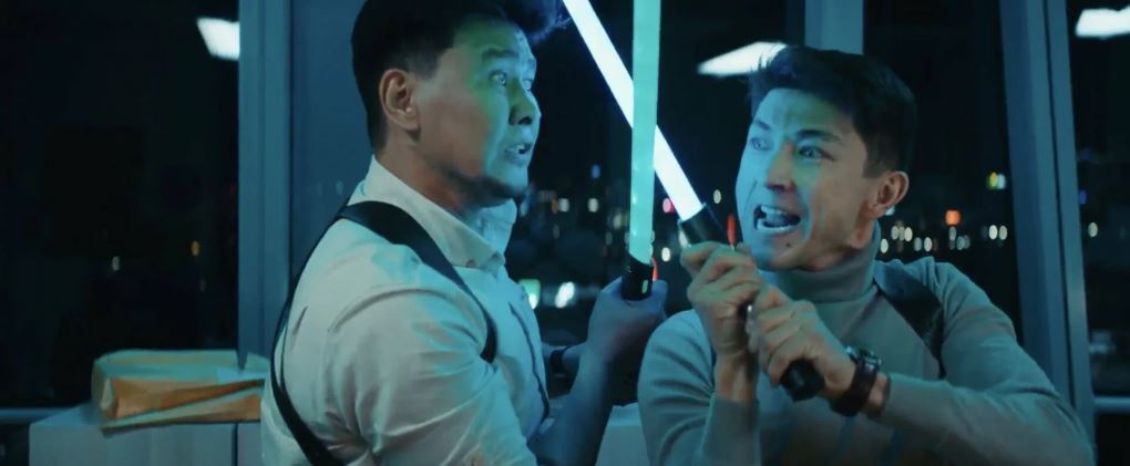 Кадр из казахского фильма