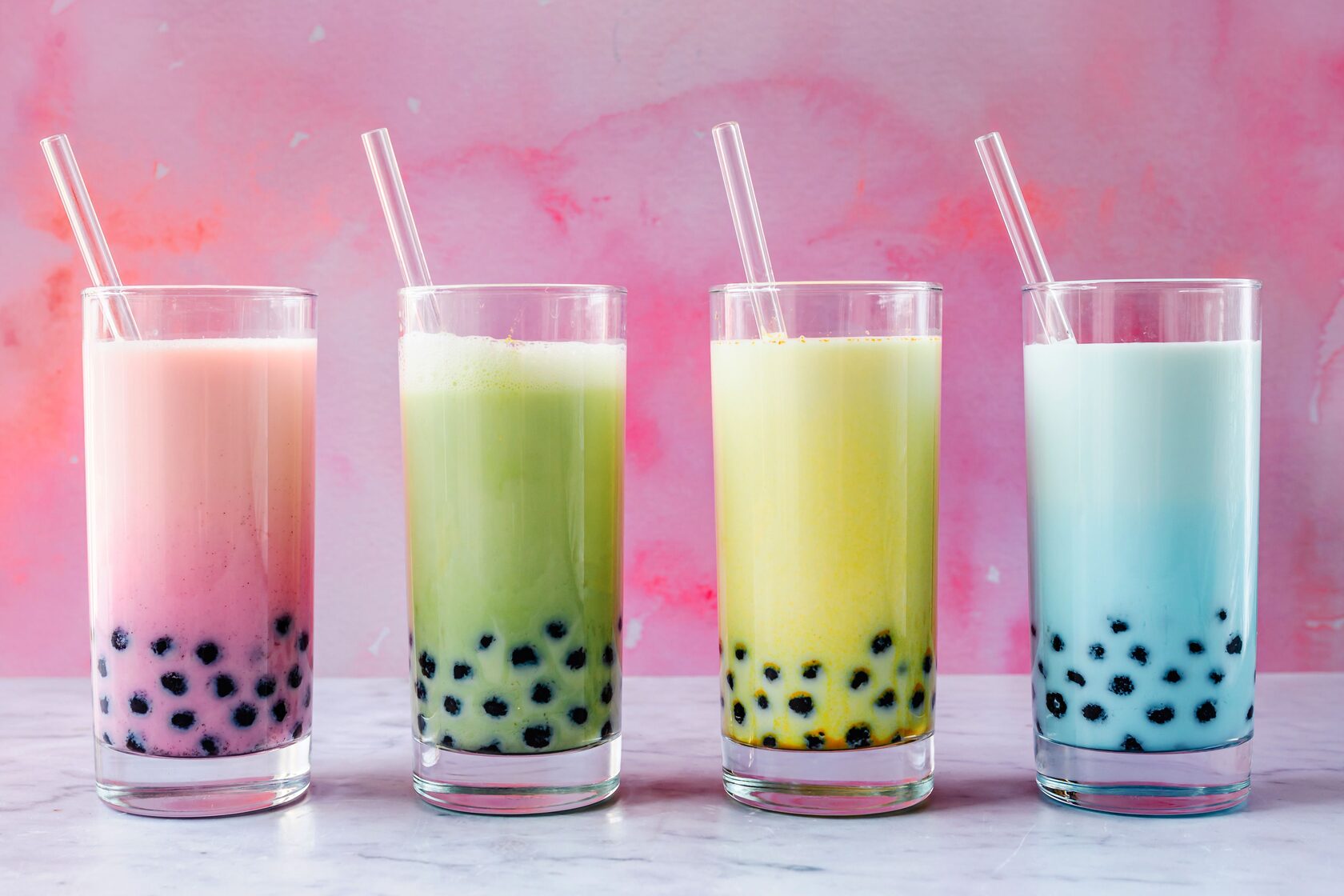 Приготовление bubble tea