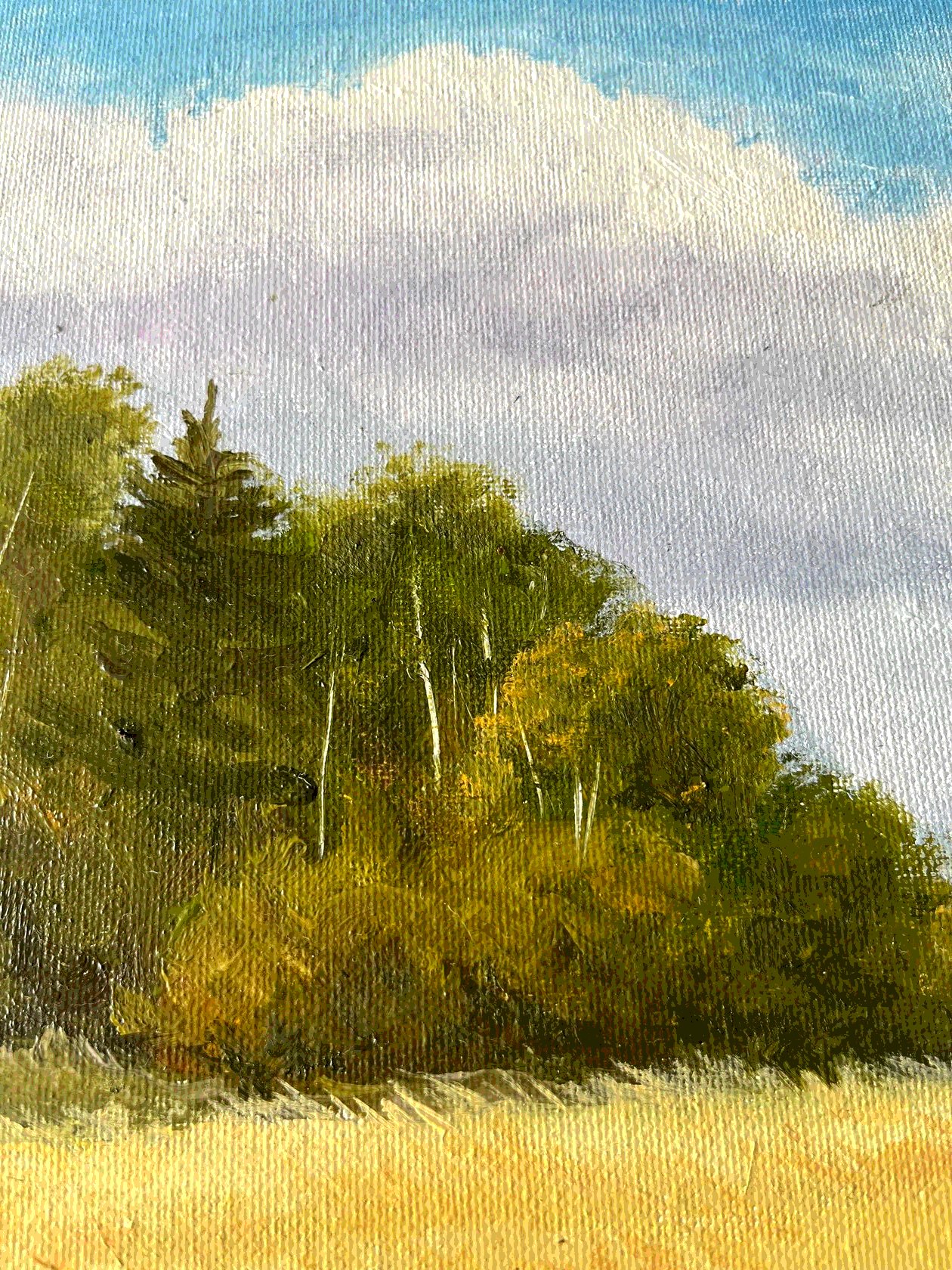 Картина на заказ &quot;Ранняя осень&quot; от художника Ольги Васильевой