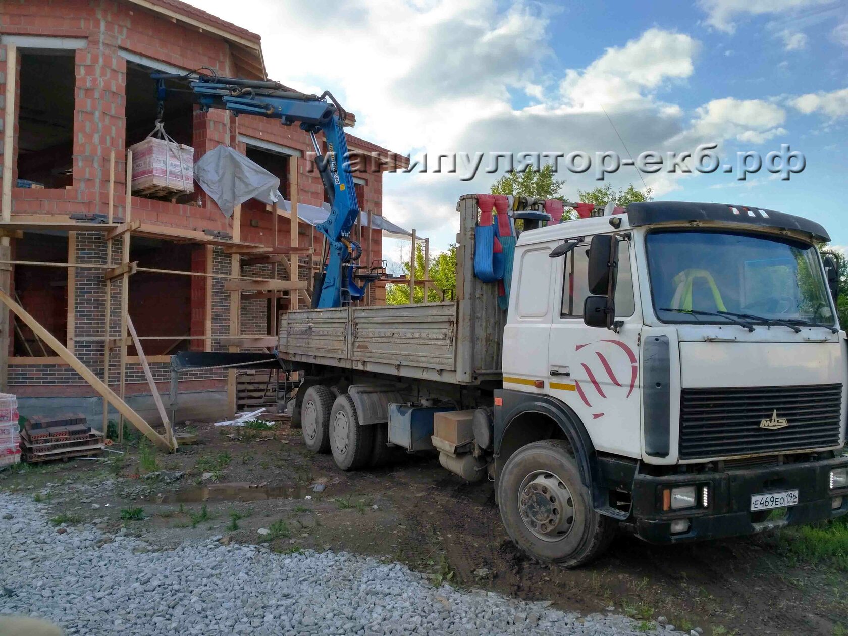 Манипулятор Z типа на заднем свесе