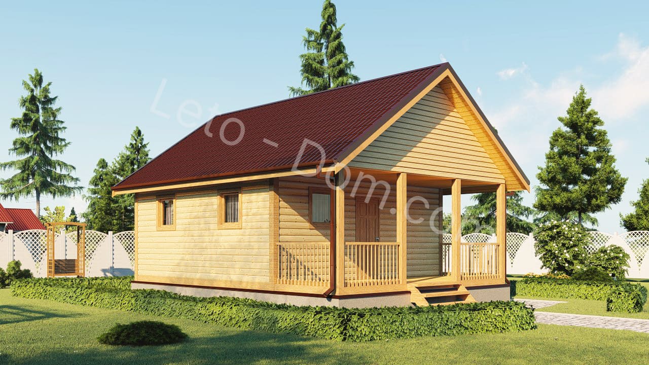 дом из бруса