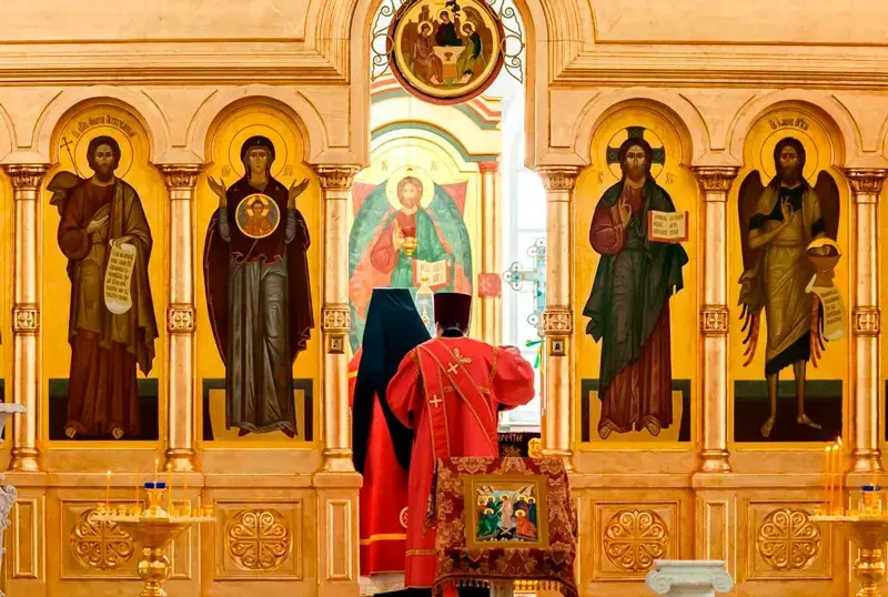 Сегодня день рождения у⦁клирика нашего храма⦁— диакона Александра.