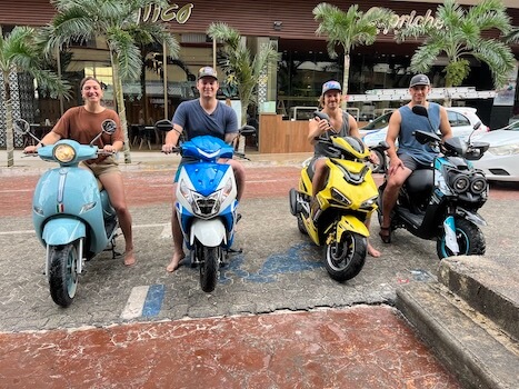 tulum scooter rental cost