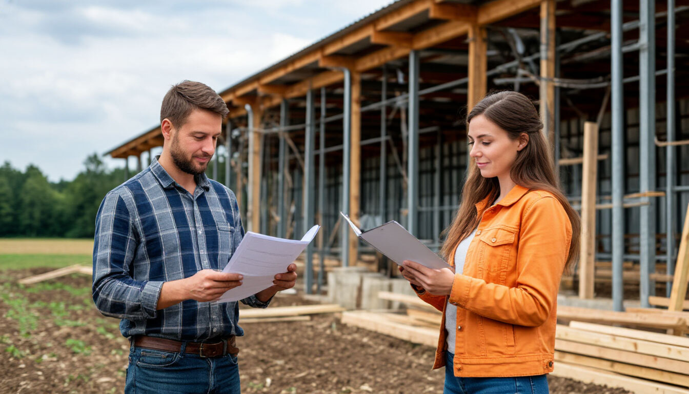 Строительство Сельскохозяйственного здания и сооружения