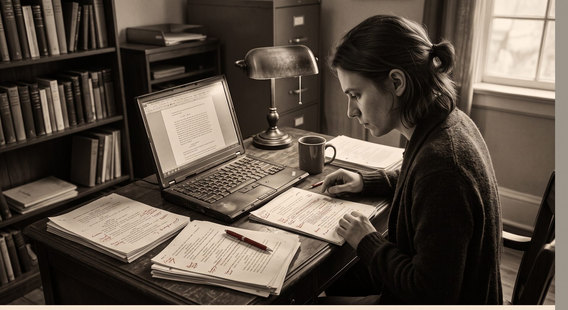 Редактор за работой