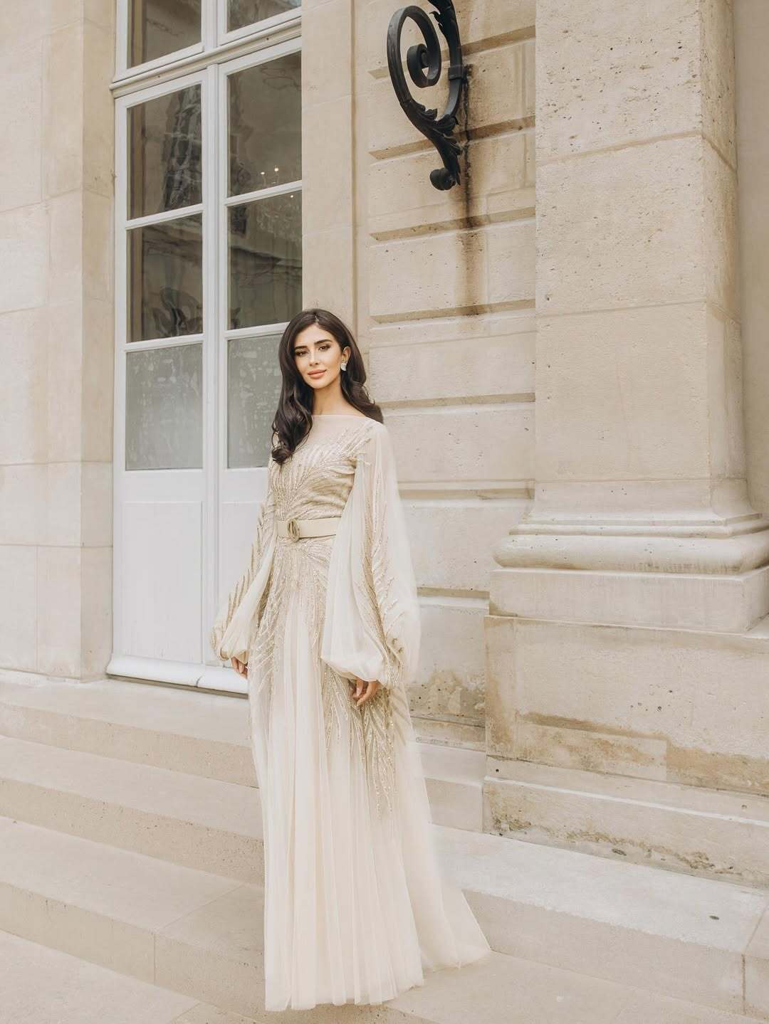 Rahaf Alharbi at Paris Fashion Week