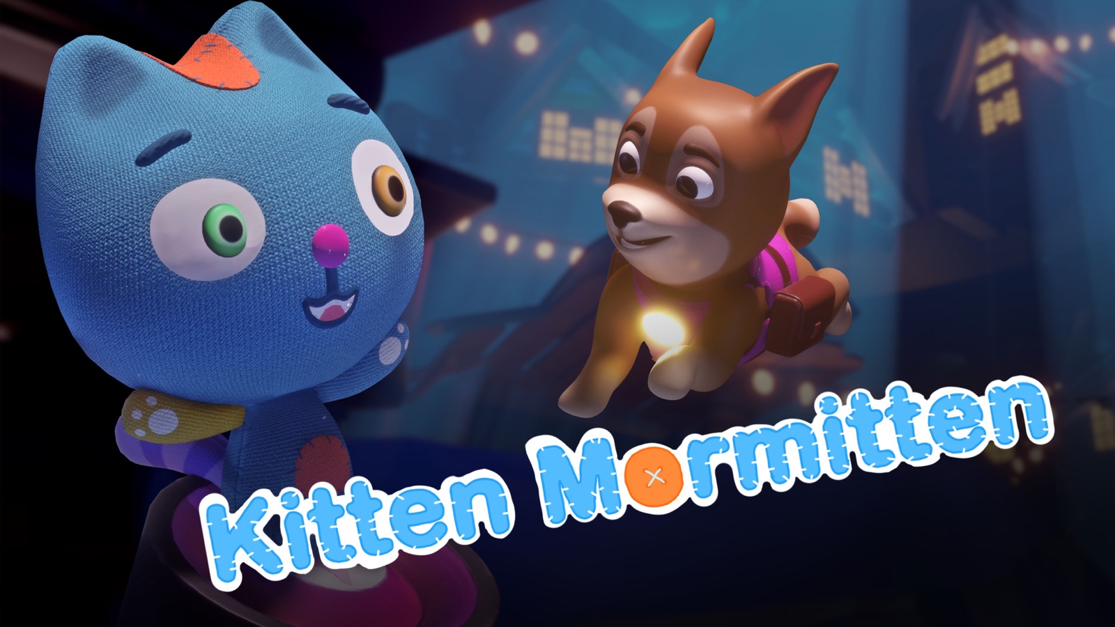 Mormitten and Jojo in the original Under the Pillow animated film