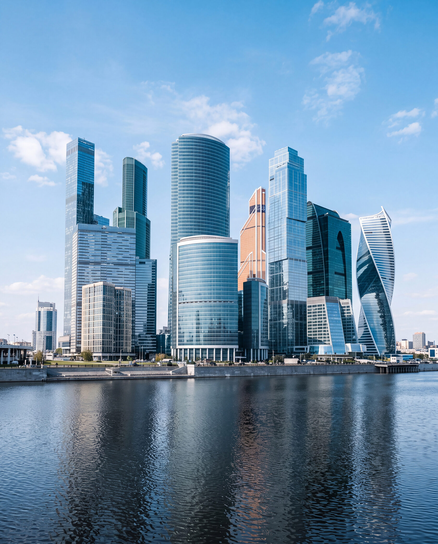 Москва-Сити и Пресненская набережная — район офиса ПСЭМ