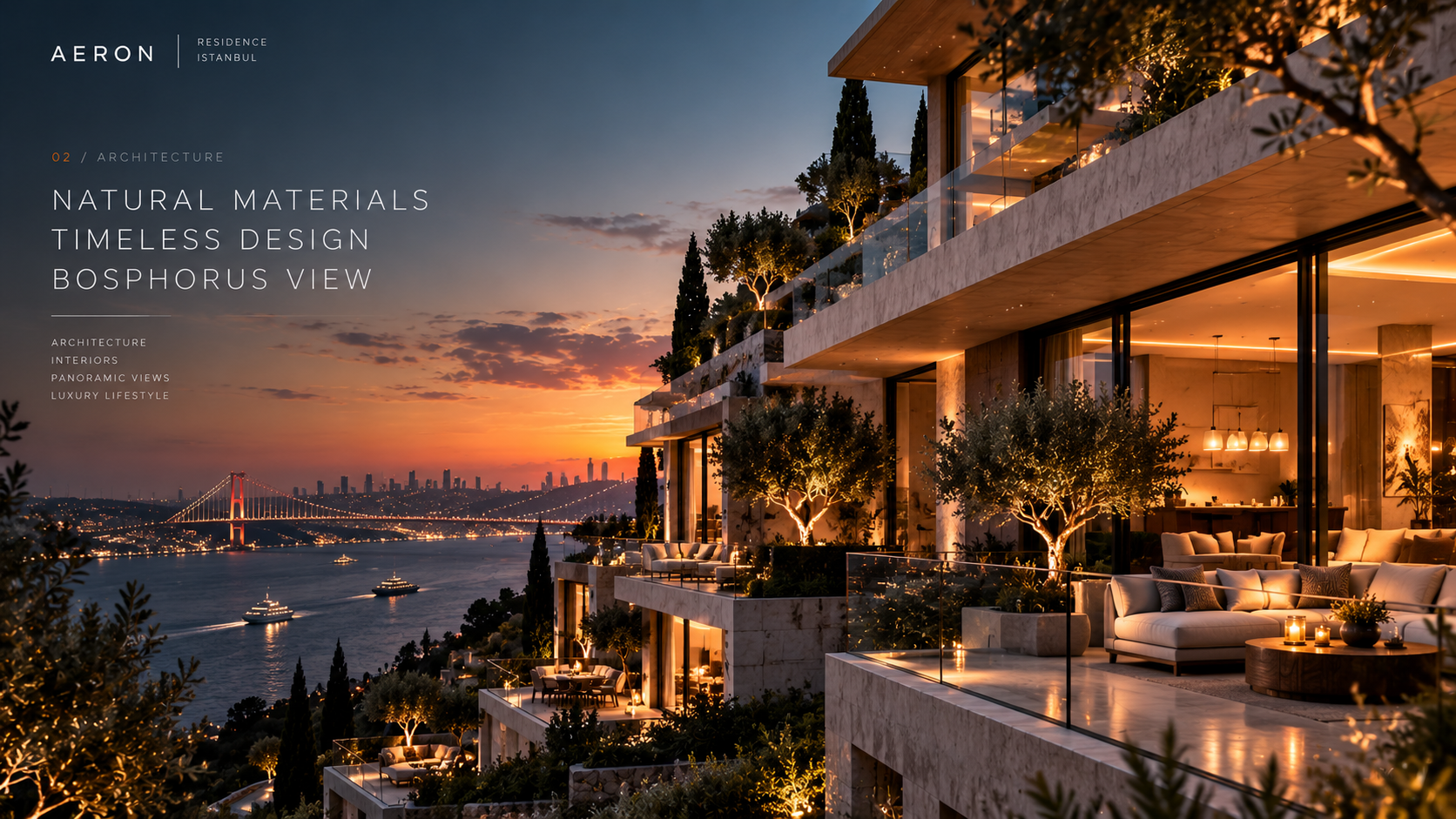 AERON Residence — архитектура