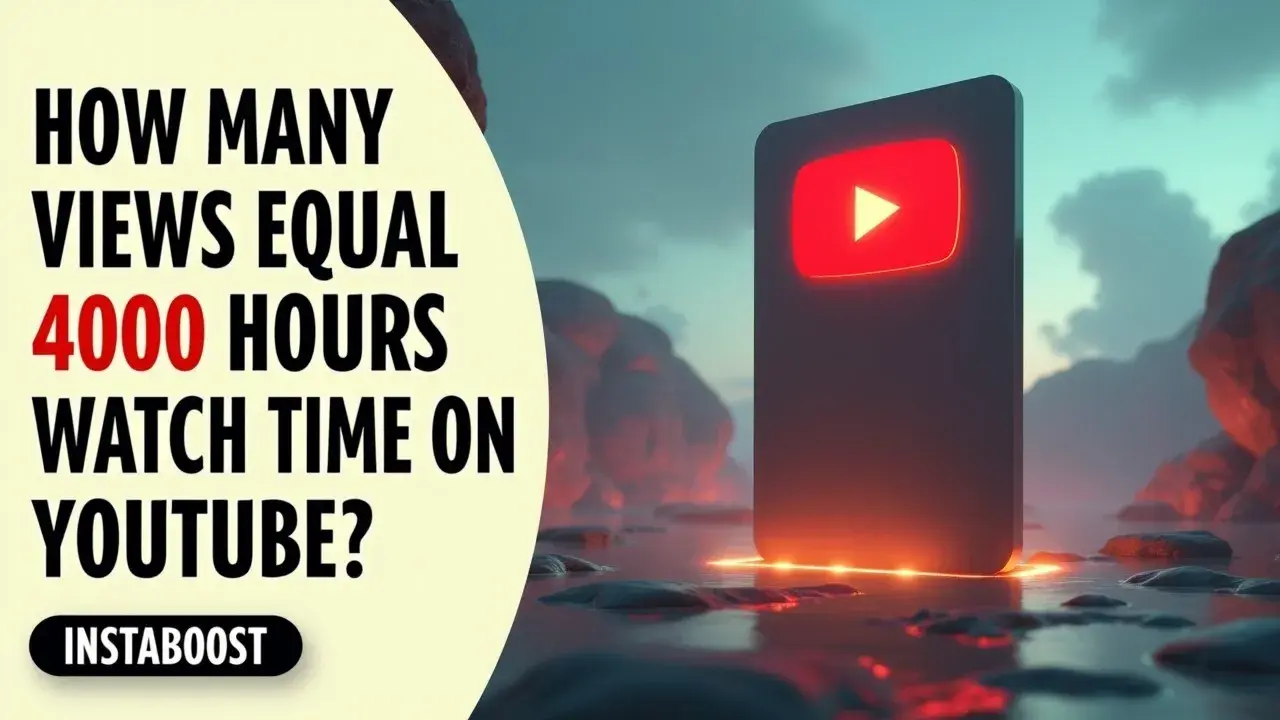 How Many Views Equal 4000 Hours Watch Time On Youtube?