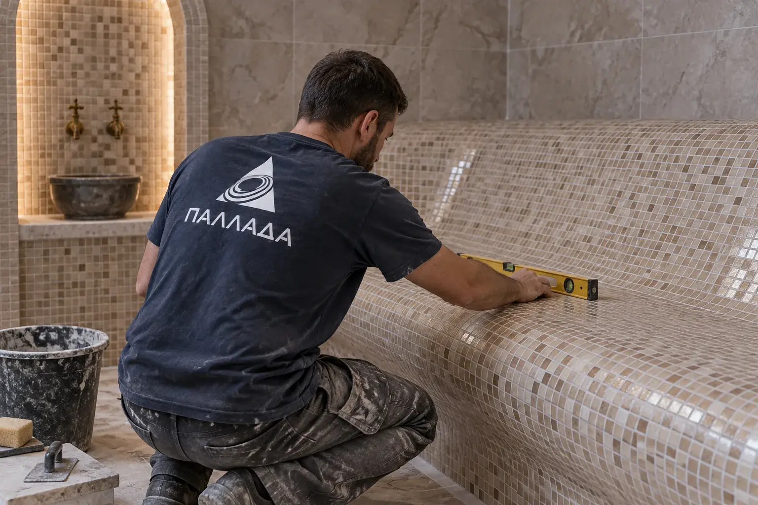 Строительство хаммама SPA в Адлере