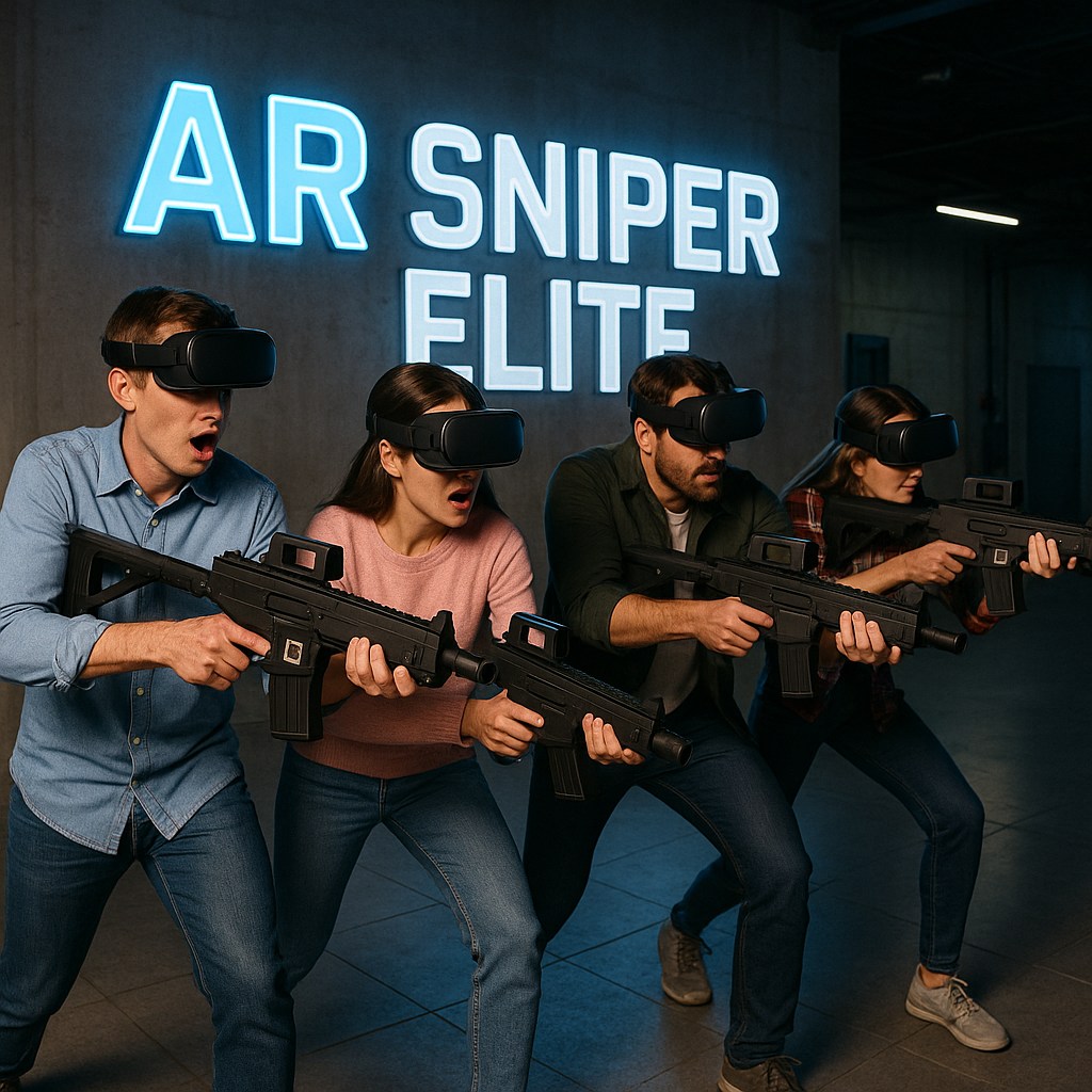 AR Sniper Elite: революционный многопользовательский симулятор стрельбы для коммерческого использования